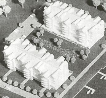 Modell der Wohnresidenz "Am Ryck"